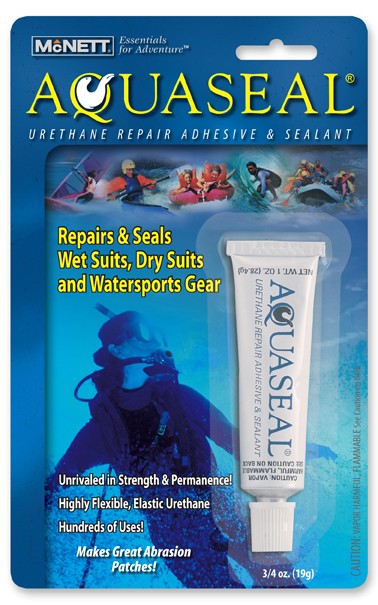 AquaSeal + FD Wetsuit Repair Adhesive 3/4 oz. Tube