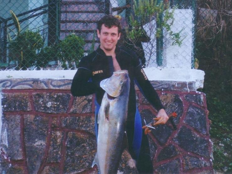 Cuba spearfishing 2003