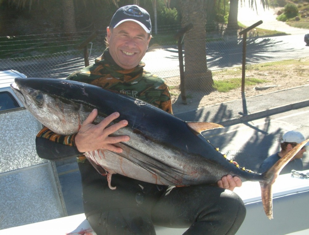 Record longfin tuna!