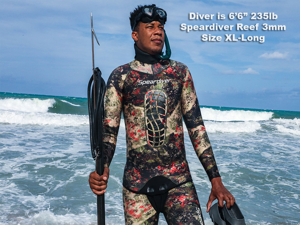 Speardiver Reef 3mm Spearfishing Wetsuit